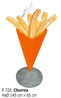 Außenwerbung Curros mit Schlagobers im Stanitzel Außenwerbung Curros mit Schlagobers im Stanitzel